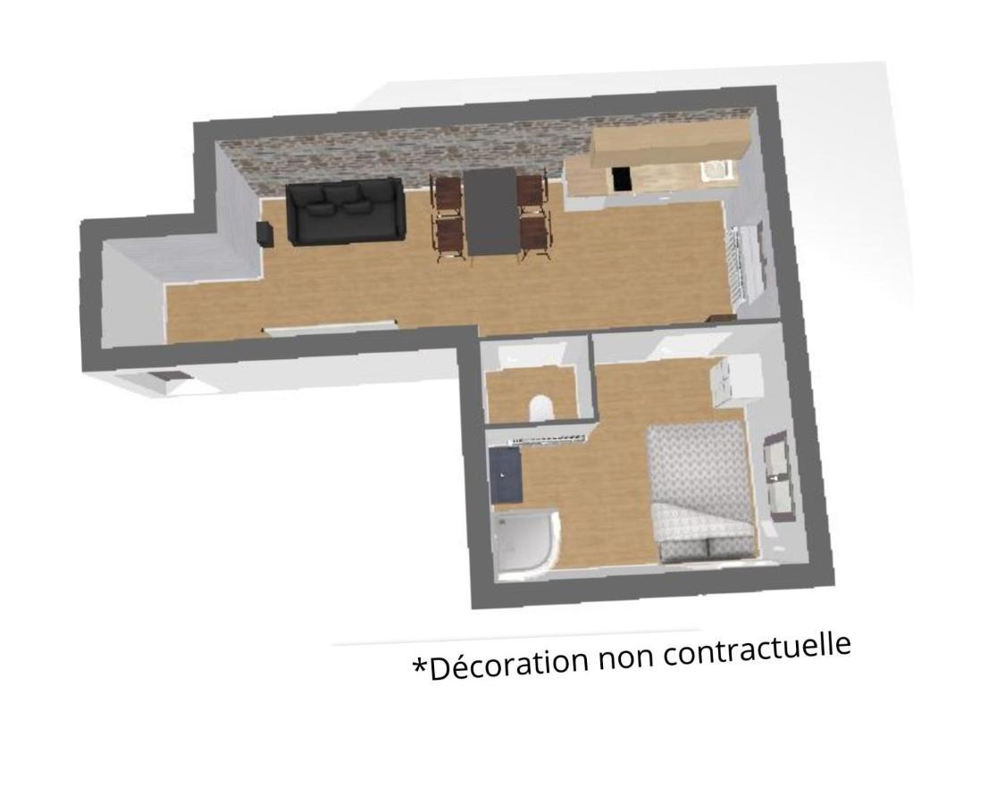 Jacobin-Centre Ville-Paisible-2 Couchages Amiens Esterno foto