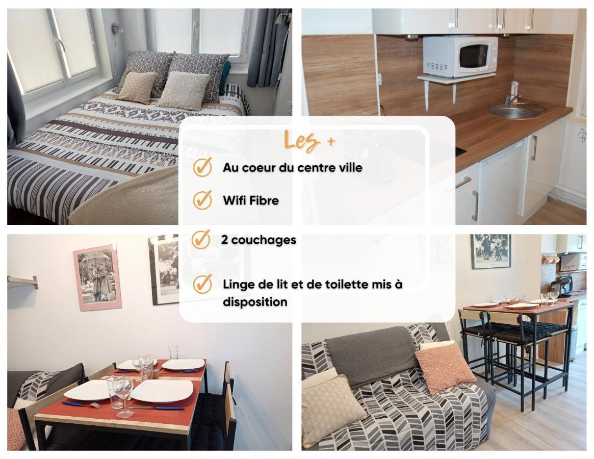 Jacobin-Centre Ville-Paisible-2 Couchages Amiens Esterno foto